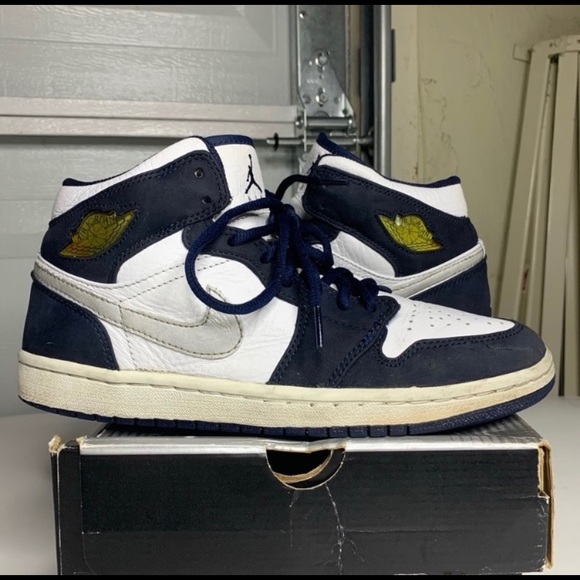 Air Jordan 1 Retro “ Midnight Navy” size 8 - Picture 7 of 9